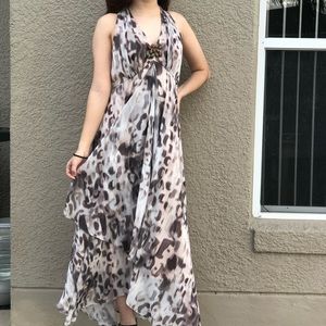 Bahari Leopard Print Dress